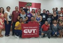 Diretores do MOVA-SE participam do 1º módulo do curso de Formação de Formadores da CUT-CE