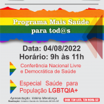 progama mais saude LGBTQI+PNG