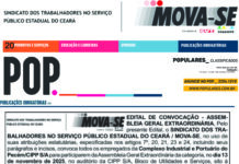 Edital de convocação: Empregados públicos da CIPP S/A